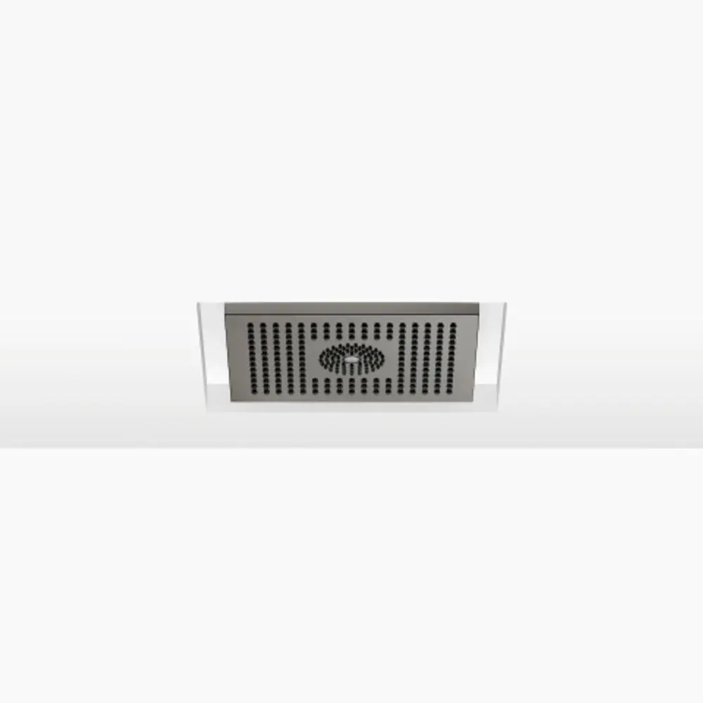 DORNBRACHT Regenbrause für Deckeneinbau SERIENSPEZIFISCH 28044980 300 x 240 mm Dark Platinum gebürstet, 28044980-99 Galeriebild 1